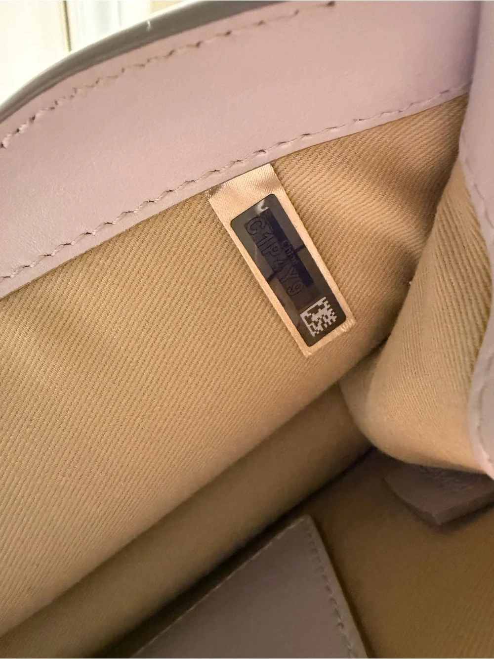 Authentic Chloé C Bag – Light Cloud Gray